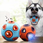 Luminous Sounding Dog Toy Ball – Glow-in-the-Dark
