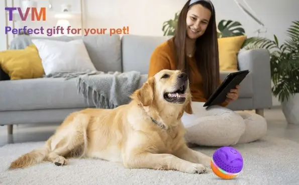 Interactive Shaking Dog Ball