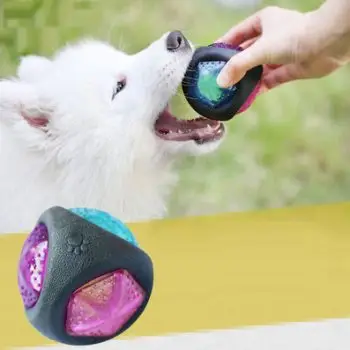 Glow-in-the-Dark Durable Dog Ball | 50% OFF + Free Shipping | Light-Up, Safe & Long-Lasting Toy for Day and Night Play