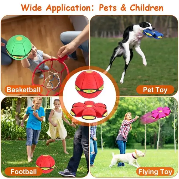 The Doggy Disc Ball (4 Pack) - The best interactive Dog ball