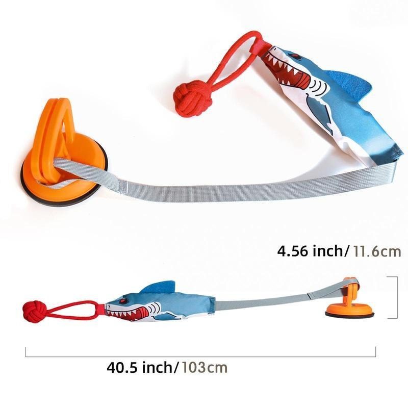5a0932ef-4115-4b92-a978-57654d3b4fdb.jpeg Shark Shaped Dog Ball | Chew-Resistant, Safe & Fun Training Dog Toy