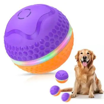 Interactive Shaking Dog Ball for Active Dogs – Durable Chew & Play Toy for Puppies & Medium Dogs | Mental Stimulation & Fun Fetch Ball | Free Shipping USA