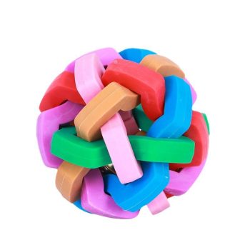 Indestructible Light Up Dog Ball with Bell Sounds | Durable, Safe & Interactive Play Toy for Dogs