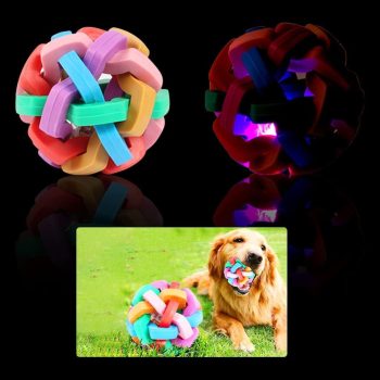 Glow in the Dark Dog Ball for Night Play
