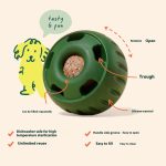 Silicone Slow Feeder Dog Toy.