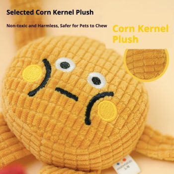 Adorable Squeaky Catnip Dog Toy