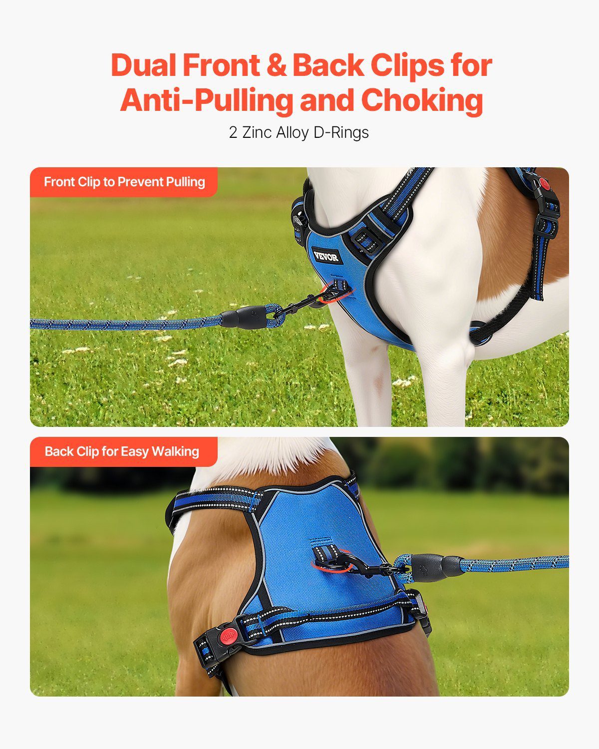 1bf6ea65-14f3-4cd3-ab24-e9a3dcc06bee.jpg No Pull Dog Harness for Large Dogs with 5FT Leash – Adjustable Reflective Vest, Heavy-Duty Oxford Fabric. What is the Number One No-Pull Dog Harness. What Stops a Dog from Pulling on Leash?