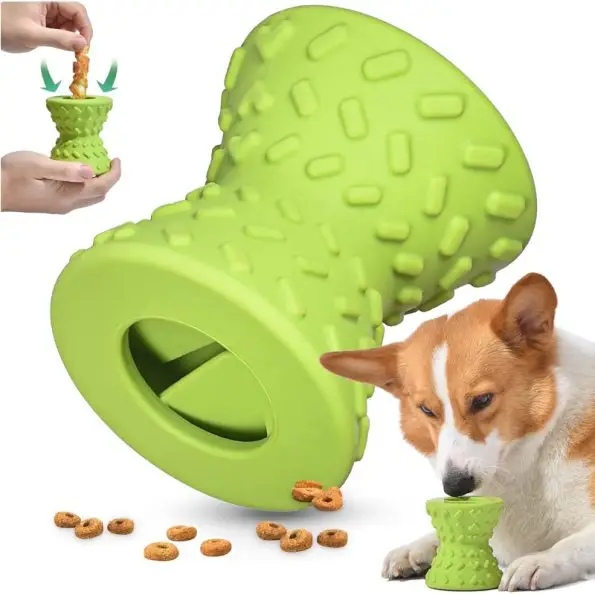 Natural Rubber Dog Chew Toy for Aggressive Chewers