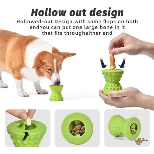 Natural Rubber Dog Chew Toy for Aggressive Chewers