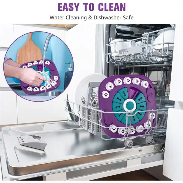 Interactive Dog Puzzle Toy | Treat Dispensing Enrichment Toy for Large, Medium & Small Dogs | 50% OFF Today