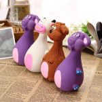 Cute Squeaky Latex Dog Chew Toys