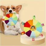 Plush Dog Flying Disc Toy | Interactive Tug of War Chew Toy with Bells, Washable Bite-Resistant Frisbee | 50% OFF Today