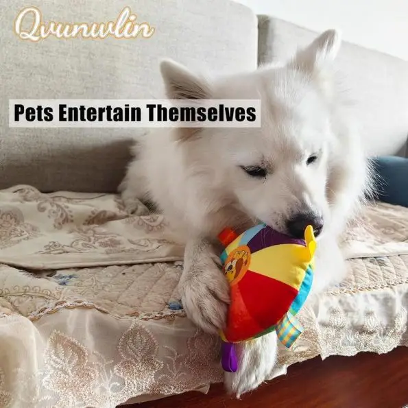 Plush Dog Flying Disc Toy | Interactive Tug of War Chew Toy with Bells, Washable Bite-Resistant Frisbee | 50% OFF Today