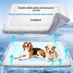 Dog Cooling Mat for Summer Heat Relief – Self-Cooling Pet Pad for Dogs | 50% OFF Today