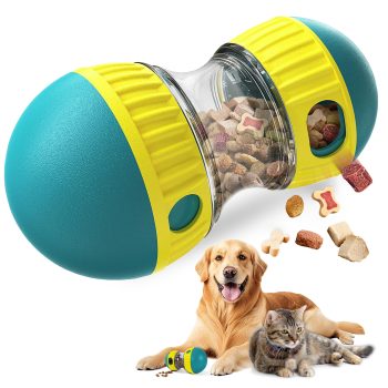 Adjustable Dog Puzzle Treat Dispensing Ball | Interactive Slow Feeder Training Toy for Small, Medium & Large Dogs | 50% OFF Today | Shipped from USA