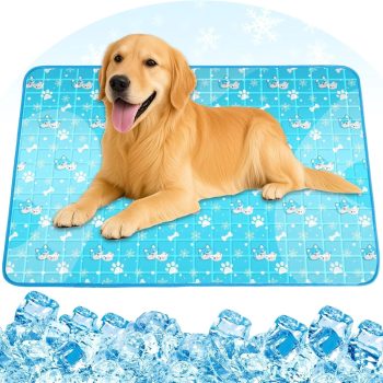 Dog Cooling Mat with Self-Cooling Gel – Waterproof Cooling Pad for Dogs